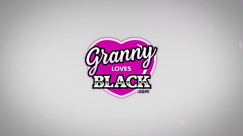GRANNYLOVESBLACK - Scarlet is all over this black cock.....Watch this hot blonde enjoy a vigorous fucking