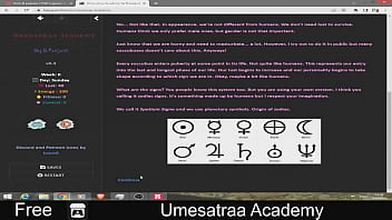 Umesatraa Academy (free game itchio )Adult, Female Protagonist, html, Twine