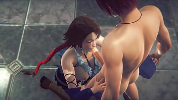 Final Fantasy Hentai - Yuna blow job & anal sex
