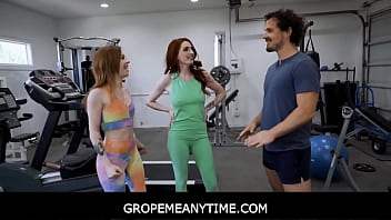 FreeUse Teen Is An Anytime Sex Object For Personal Trainer - Madi Collins, Aria Carson, Robby Echo