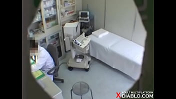 Leaked footage from a hidden camera set up at a certain Kansai obstetrics and gynecology department Sayaka, a busty female college student