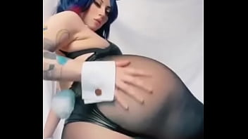 Emo Ryuko Bunny Girl Masturbation