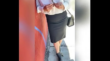 Money for sex! Hot Mexican Milf on the Street! I Give her Money for public blowjob and public sex! She’s a Hardworking Milf! Vol #2