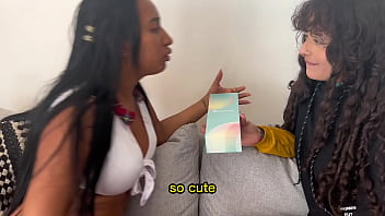 venezuelan girl fucks me with my new dildo. English subtitles