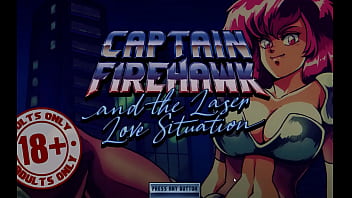 Captain Firehawk [ retro sex game PornPlay ] Ep.1 retro futaristic sexy space battle