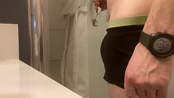 Neighbour come into my hotels shower to fuck my hairy pussy 4K POV, sexy amateur couples