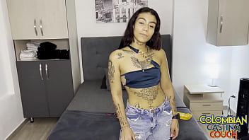 Super hot latina teen new talent girl does first porn video
