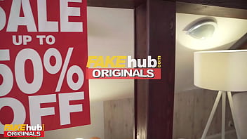 FAKEhub Originals - D is for Discount starring Charie Red in fun sneaky sex scene