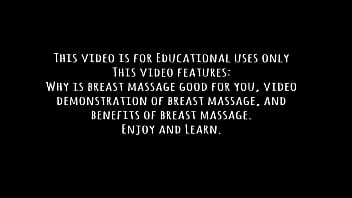 how to video breast massage swollen tits
