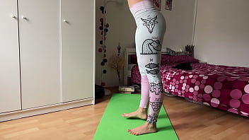 Sexy Yoga By Nude Yoga Teacher