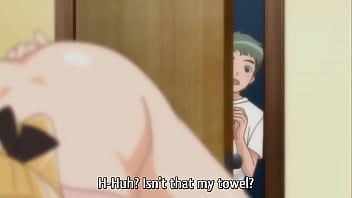 Touching My Busty step Sister While Resting - Hentai [Subtitled]
