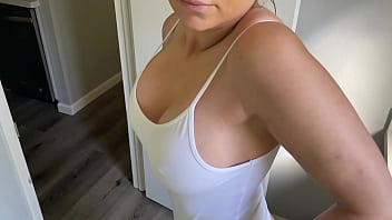 Amazing BOOBS!! Sexy amateur big tits Blonde - Wife Shows off Big Breasts