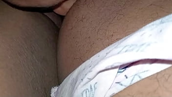 Sucking the little married whore's ass until her pussy drools with lust