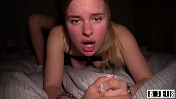 HE MADE HER BRAIN MELT - College Teen Has Eye Rolling Orgasm