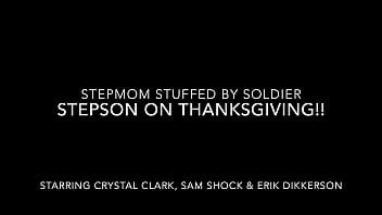 Stepmom Stuffed By Stepson On Thanksgiving