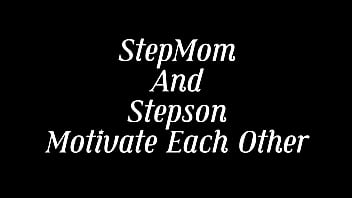 Hot Curvy Milf Stepmother Danni Jones and Stepson Matty Iceee Have Fun Motivating One Another
