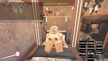 Roblox white blonde slut getting pounded by daddy's BBC