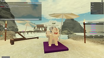 Roblox pounding blonde girl's wet pussy roughly
