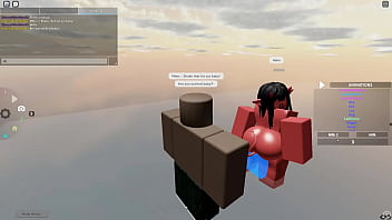 Roblox horny demon got railed by her daddy's BBC
