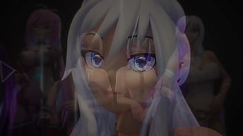 Viewers play with Hentai Vtuber Cosmic Faith at her stream and control her toys trying to make her squirt and it makes her flex her holes closeup