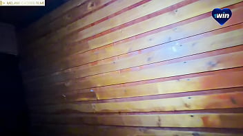 horny Colombians get fucked in the sauna by a good cock - trio